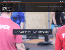 Tablet Screenshot of crossfitmoncton.com